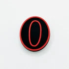 Stranger Things Red and Black Letters Charms