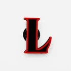 Stranger Things Red and Black Letters Charms