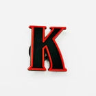 Stranger Things Red and Black Letters Charms