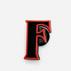 Stranger Things Red and Black Letters Charms