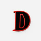 Stranger Things Red and Black Letters Charms