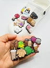 Jellycats shoe charms for Croc-style clogs