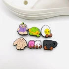Jellycats shoe charms for Croc-style clogs