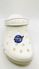 Nasa shoe charms for Croc-style clogs