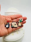 Wallace and Gromit shoe charms for Croc-style clogs