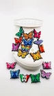 Butterfly shoe charms for Croc-style clogs