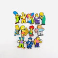 Simpsons shoe charms for Croc-style clogs
