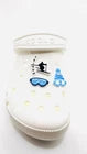 Skiing shoe charms for Croc-style clogs