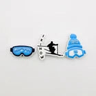 Skiing Charms SET OF 3