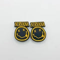 Nirvana shoe charms for Croc-style clogs