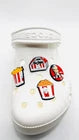 KFC Fast Food shoe charms for Croc-style clogs