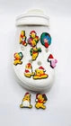 Christmas Winnie Pooh Charms SET OF 10