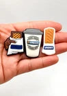 Greggs Fast Food shoe charms for Croc-style clogs