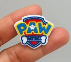 Paw Patrol shoe charms for Croc-style clogs