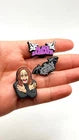 Ozzy Osbourne Black Sabbath shoe charms for Croc-style clogs
