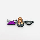 Ozzy Osbourne Black Sabbath shoe charms for Croc-style clogs