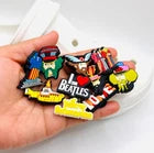 Beatles shoe charms for Croc-style clogs