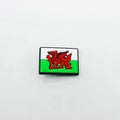 Welsh Flag shoe charms for Croc-style clogs