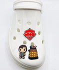 Doctor Who shoe charms for Croc-style clogs