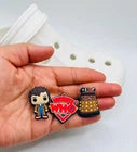 Doctor Who shoe charms for Croc-style clogs