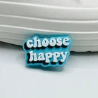 Positive Message shoe charms for Croc-style clogs