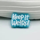 Positive Message shoe charms for Croc-style clogs