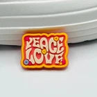 Positive Message shoe charms for Croc-style clogs