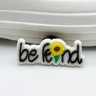 Positive Message shoe charms for Croc-style clogs