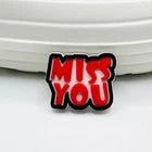 Positive Message shoe charms for Croc-style clogs