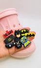 Batman shoe charms for Croc-style clogs