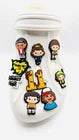Stranger Things shoe charms for Croc-style clogs