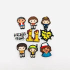 Stranger Things shoe charms for Croc-style clogs