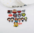 Stranger Things shoe charms for Croc-style clogs