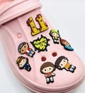 Stranger Things shoe charms for Croc-style clogs