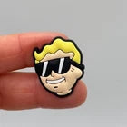 Fallout shoe charms for Croc-style clogs