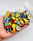Simpsons shoe charms for Croc-style clogs