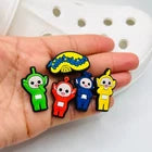 Teletubbies shoe charms for Croc-style clogs