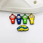 Teletubbies shoe charms for Croc-style clogs