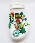Weed shoe charms for Croc-style clogs