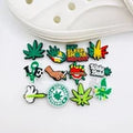 Weed shoe charms for Croc-style clogs
