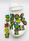 Ninja Turtles shoe charms for Croc-style clogs