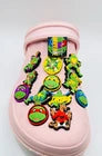 Ninja Turtles shoe charms for Croc-style clogs