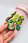 Ninja Turtles shoe charms for Croc-style clogs