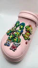 Ninja Turtles shoe charms for Croc-style clogs