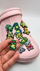 Ninja Turtles shoe charms for Croc-style clogs