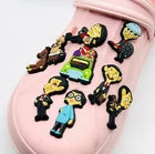 Mr Bean shoe charms for Croc-style clogs