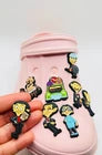 Mr Bean shoe charms for Croc-style clogs