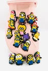 Minions shoe charms for Croc-style clogs