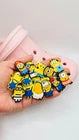 Minions shoe charms for Croc-style clogs