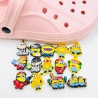 Minions shoe charms for Croc-style clogs